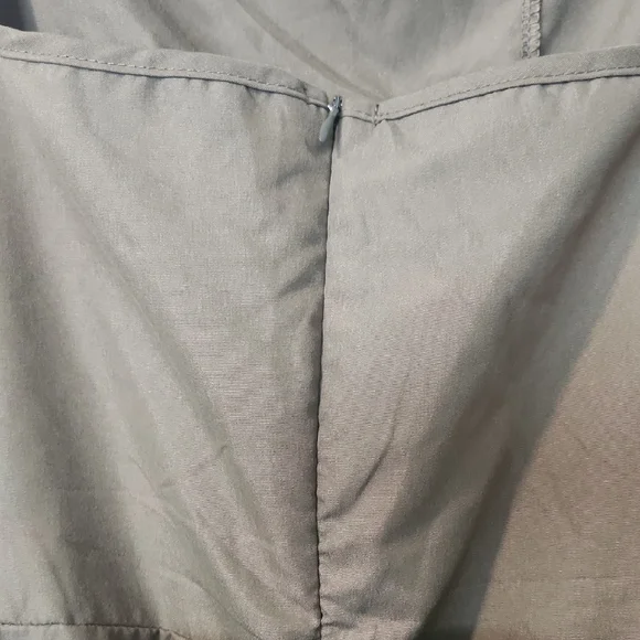 Women's Olive Green Jumpsuit - Picture 6 of 10